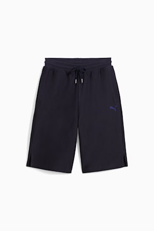 PREMIUM ESS Jacquard Long Line Relaxed Shorts 11" Unisex, New Navy, extralarge-GBR